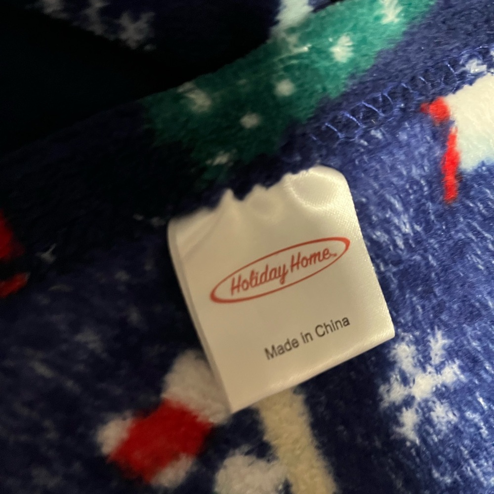 Christmas blanket - Picture 3 of 4